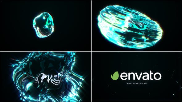 Videohive Abstract Liquid Transform Logo 23628991