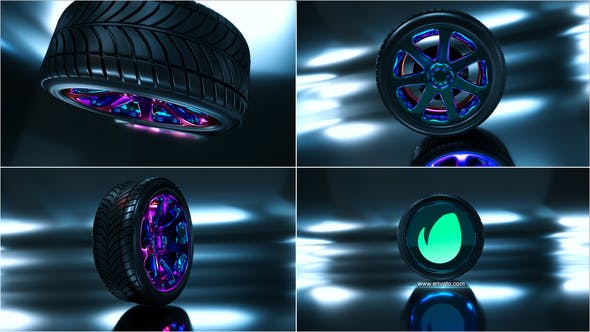 Videohive Wheel Logo Reveal 23229533