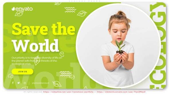 Videohive Save the Planet | Ecology Promo 29131009