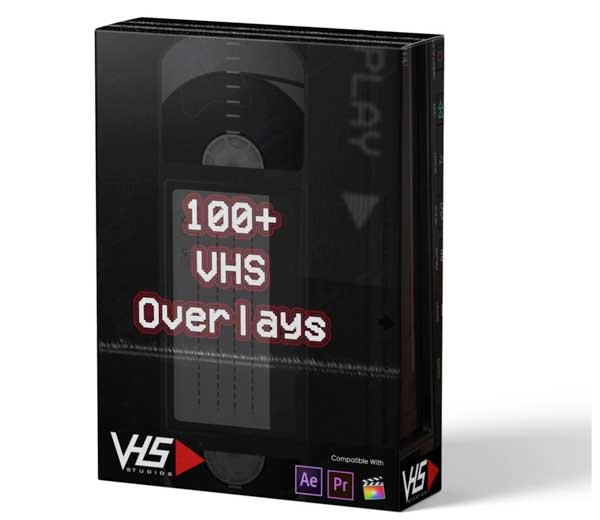 VHS 100 + Overlays Package VHS Studio