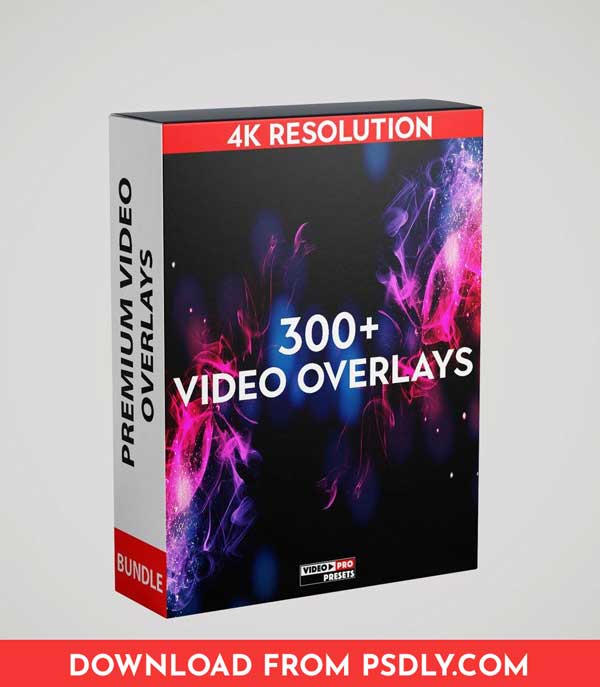 Video-Presets 300+ 4K VIDEO OVERLAYS