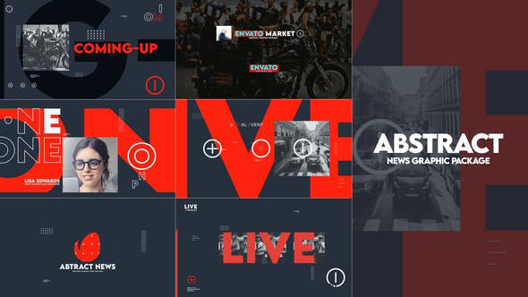Videohive Abstract News Graphic Pack 28413098