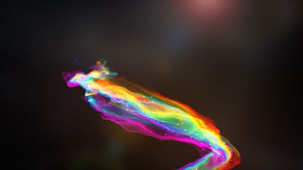 Videohive - Colorful Trails Logo Reveal - 23329017