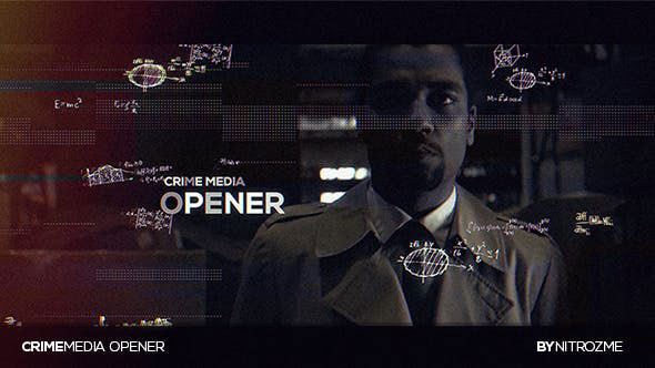 Videohive Crime Media Opener 20478569