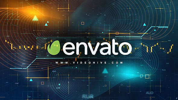 Videohive Digital Finance Intro 21080045