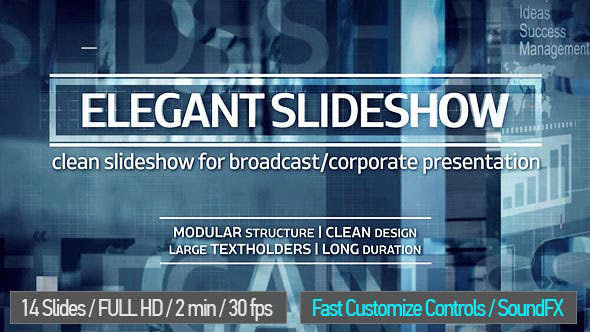 Videohive Elegant Slideshow 13082231
