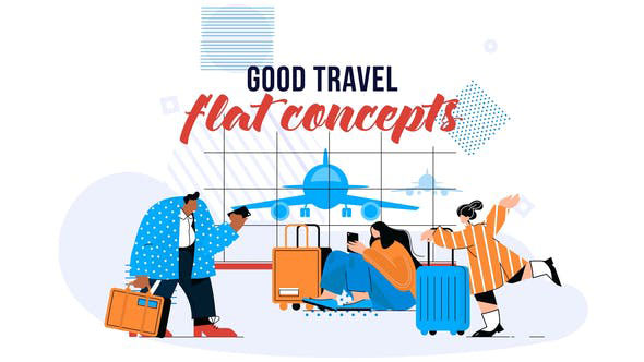 Videohive Good Travel - Flat Concept 28784821