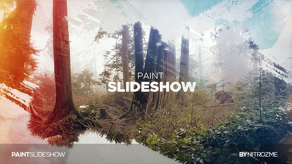 Videohive Paint Slideshow 20471291