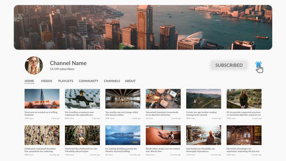 Videohive YouTube Search Intro 28798090