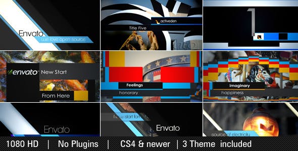 Videohive Slide Harmony Pack 3-in-1 4388329