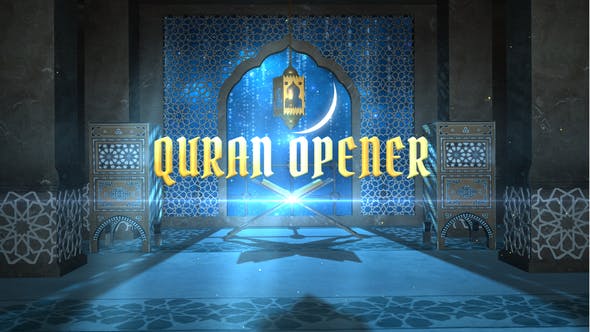 Videohive Ramadan and Quran Opener 21663412