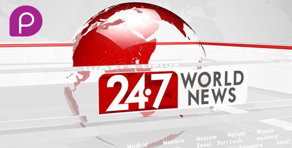 Videohive 24/7 WORLD NEWS 10022373