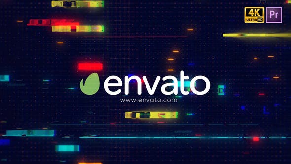 Videohive Glitch Logo Intro Pro 29219478