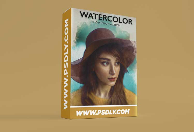 Watercolor Photoshop Action 29188854