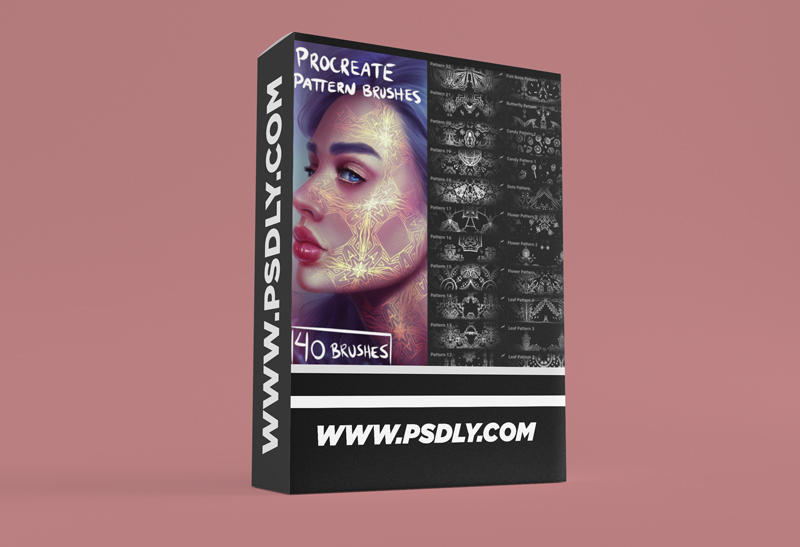 Gumroad – Sandra Winther Art Pattern Brushes for Procreate