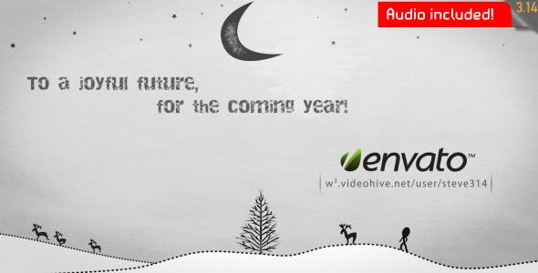 Videohive Inkman presents Xmas & New year's Greetings (AE) 135117