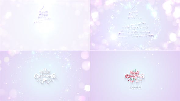 Videohive Clean Christmas Logo 29182922