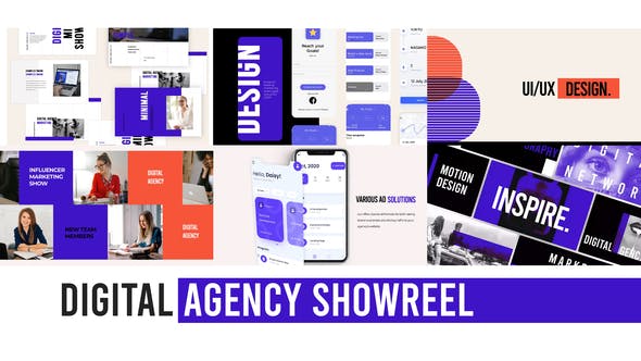 Videohive Digital Agency Web Showreel 29506116