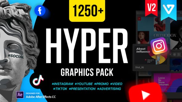 Videohive Hyper Graphics Pack V2 24835354