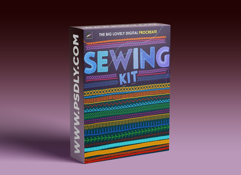 CreativeMarket - Procreate Sewing Brushes 5684796