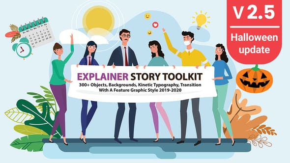 Videohive Story Maker Explainer Toolkit V2.5 25220783