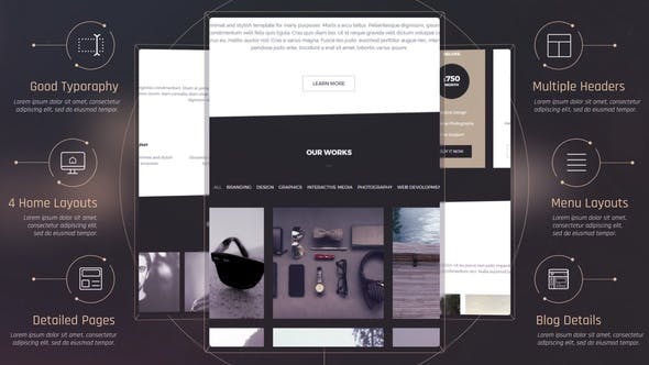 Videohive Elegant Website Presentation 29806233
