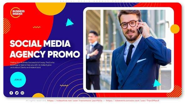 Videohive Social Media Agency Promo 29836042