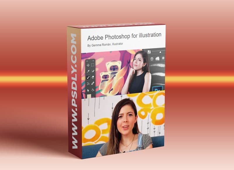 Domestika - Adobe Photoshop for illustration by Gemma Roman