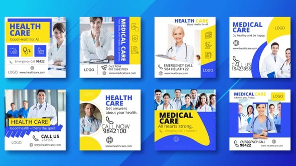 Videohive Medical Health Promo Instagram Post V26 29812625
