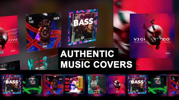 Videohive Authentic Music Cover Instagram 29801939