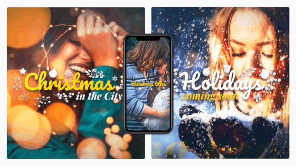 Videohive Christmas City 29484806