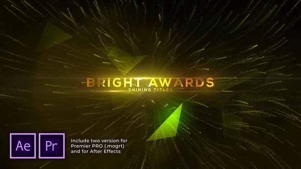 Videohive - Bright and Shine Awards Titles - 29949157