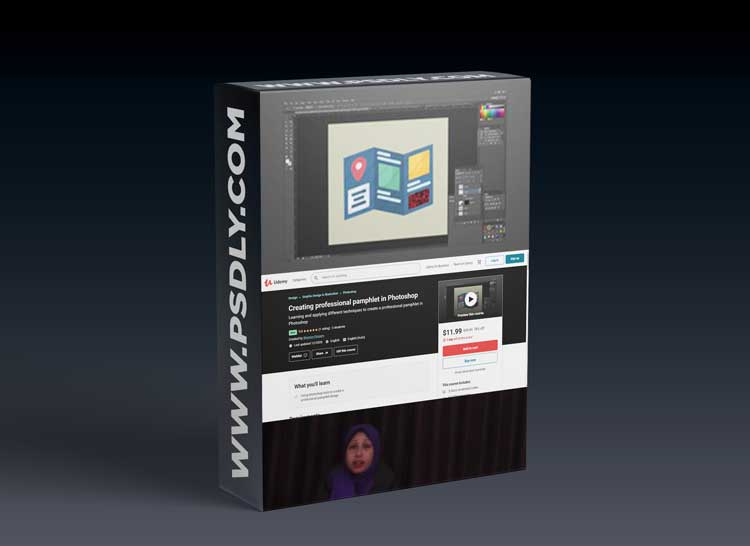 Creating professional pamphlet in Photoshop