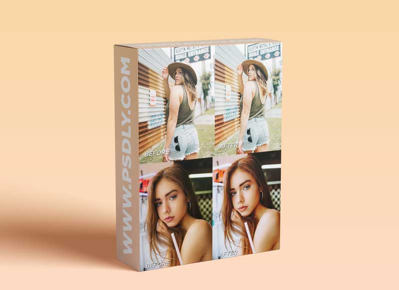 CreativeMarket 10 Portrait Lightroom Preset Bundle 5701827