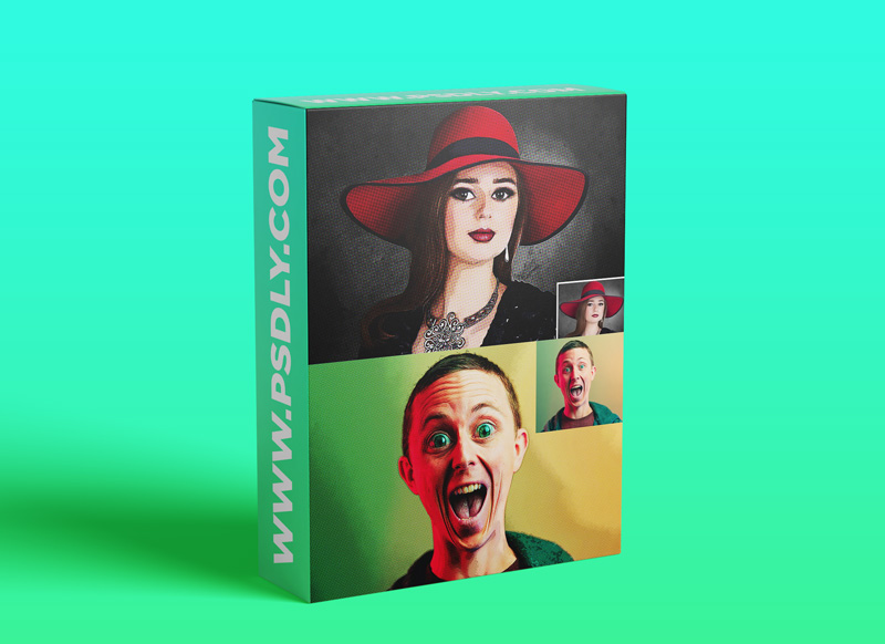 CreativeMarket Cartoonize Effect Photoshop Action 5454375