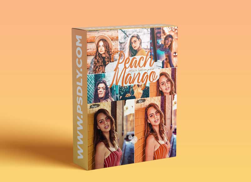 CreativeMarket - Peach Mango Lightroom Presets 5732900