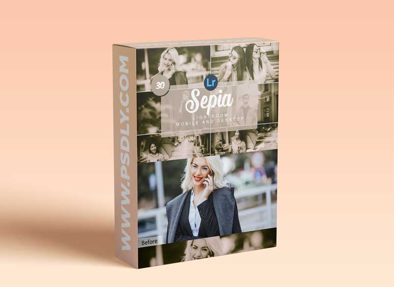 CreativeMarket - Sepia Mobile and Desktop PRESETS 5736424