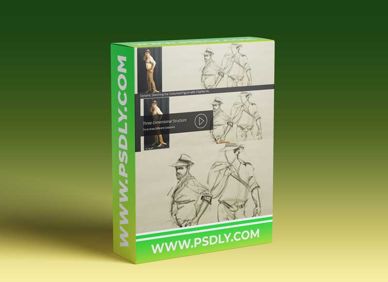 Dynamic Sketching the Costumed Figure with Charles Hu