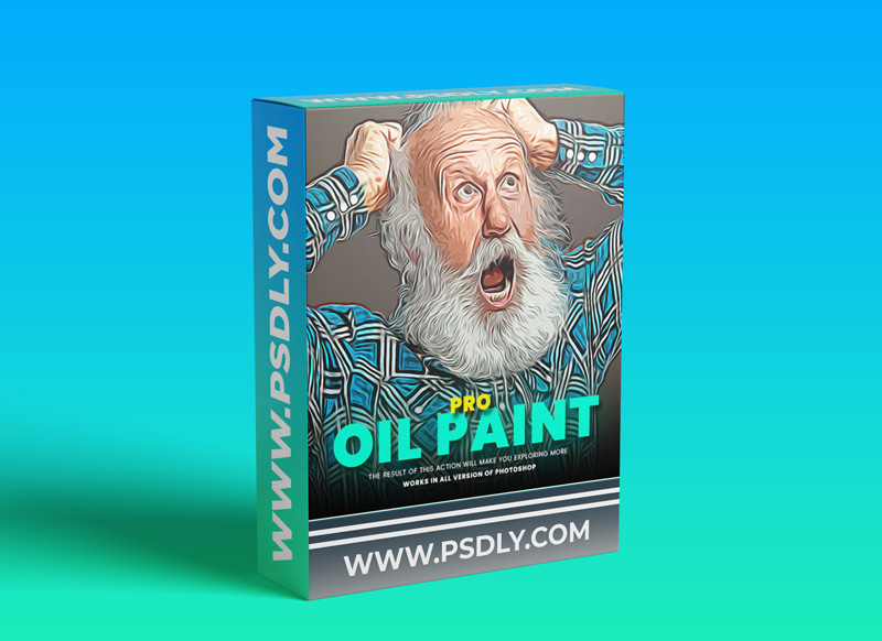 GraphicRiver Pro Oil Paint Photoshop Action 29624415