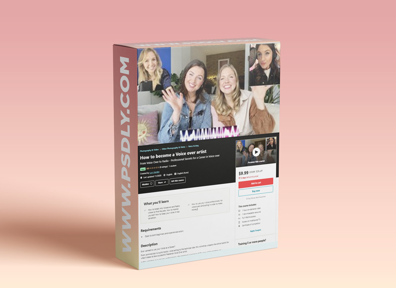 How to become a Voice over artist