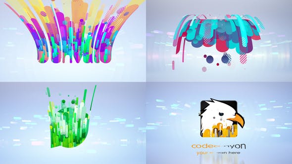 Videohive Clean Flying 3D Logo Opener 29353851