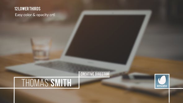 Videohive Lower Thirds - Lines 14400840