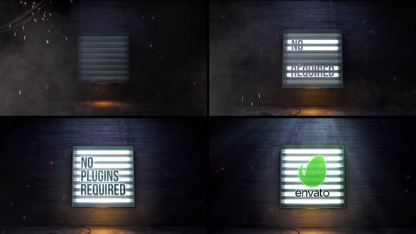 Videohive Lightbulb Logo Reveal 22239522