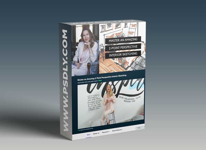 Master an Amazing 2-Point Perspective Interior Sketching