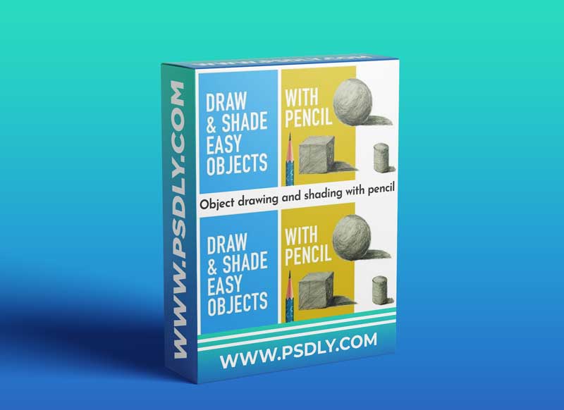 Object drawing and shading with pencil