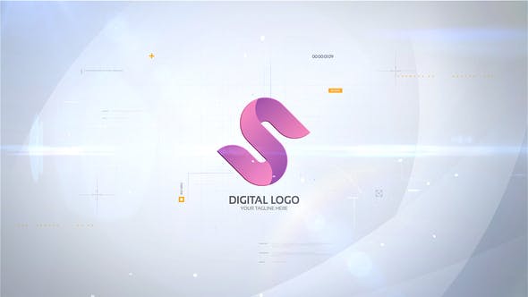 Videohive Digital Logo Reveal 29912928