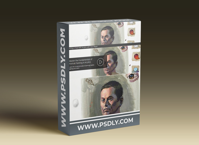 Painting a Head with Acrylics with Gary Meyer