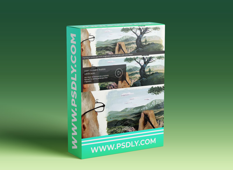 Painting a Landscape from Imagination Using Acrylics with Gary Meyer