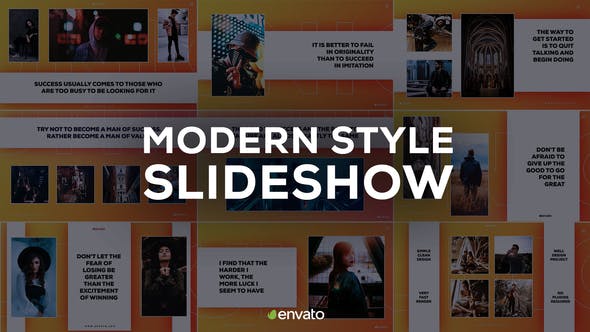 Videohive Modern Style Slideshow 23453297