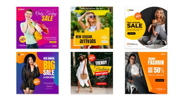 Videohive Fashion Promotion Social Post 30004641
